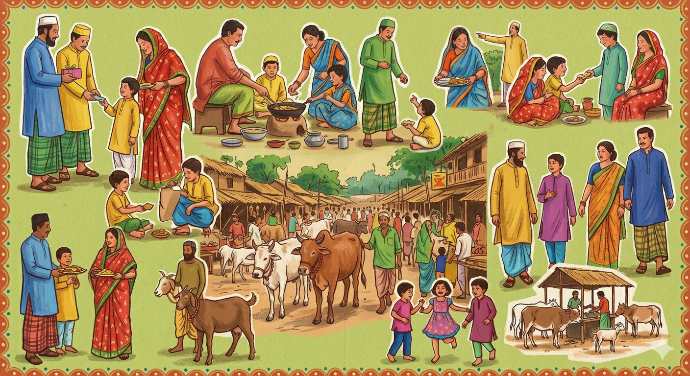 ঈদের একাল-সেকাল