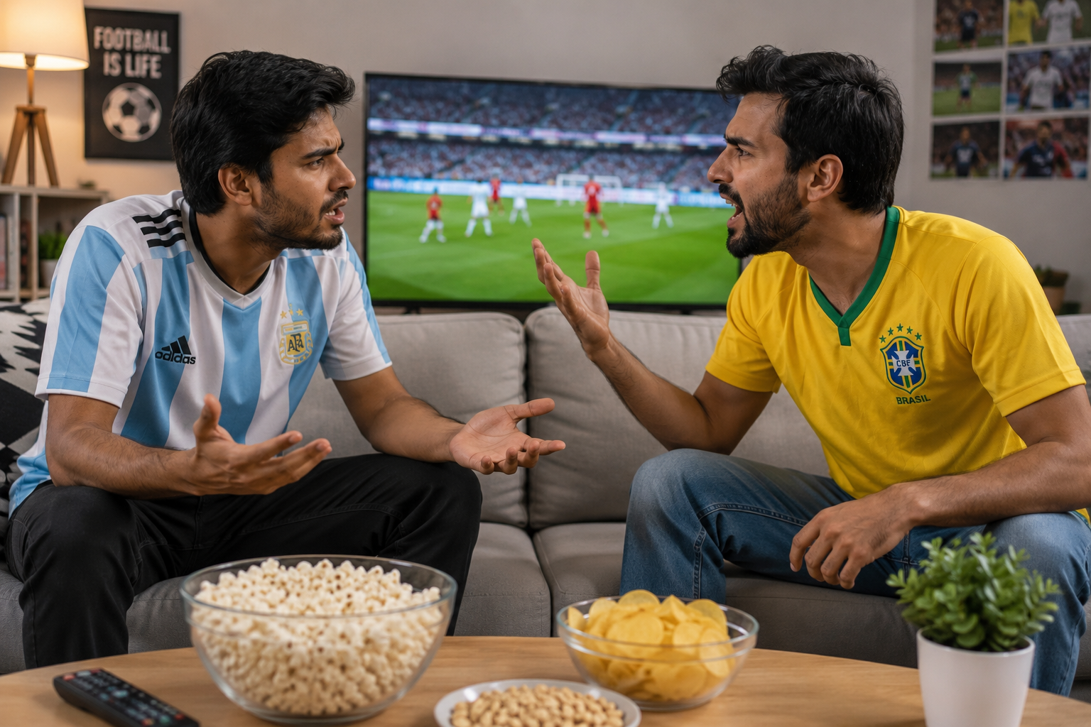 বিশ্বকাপের হার-জিত নিয়ে সম্পর্কে ফাটল ধরাচ্ছেন না তো?