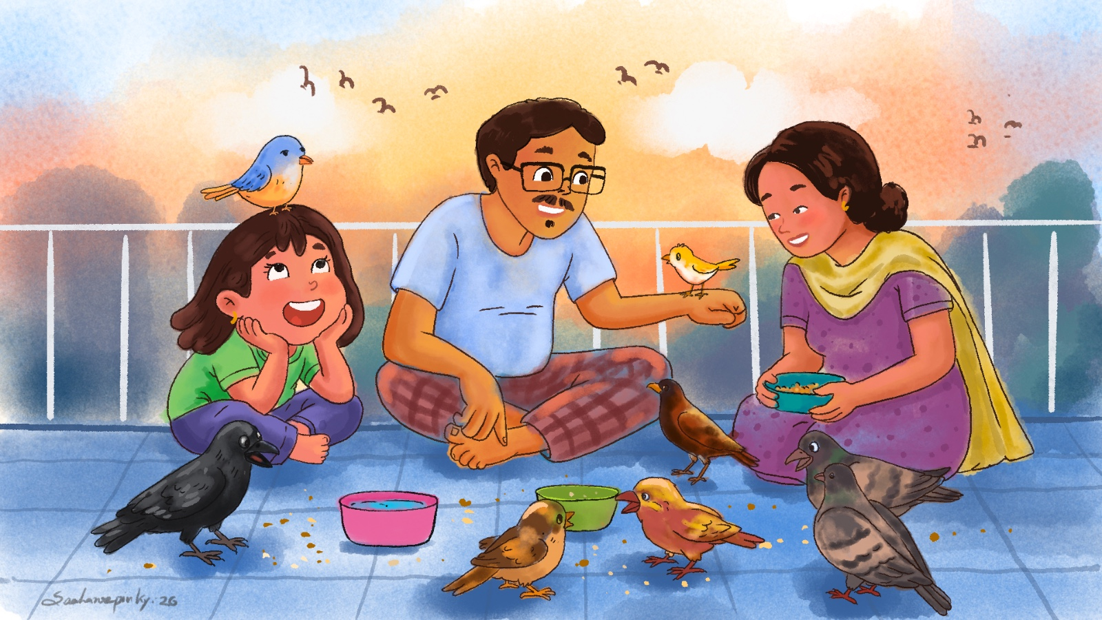 আমার অনেক পাখি আছে