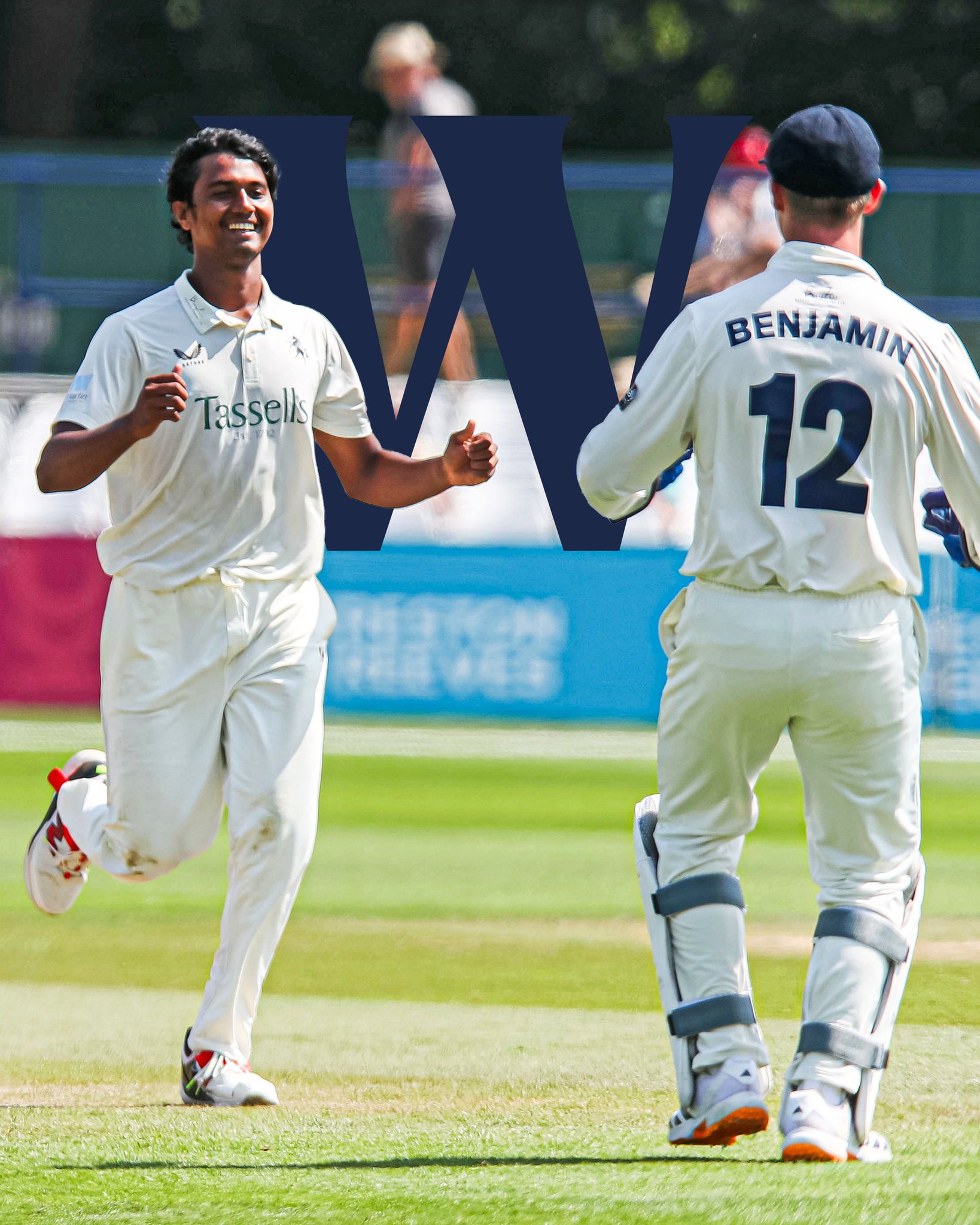 কেন্টের জয়ে হাসানের ৭ উইকেট