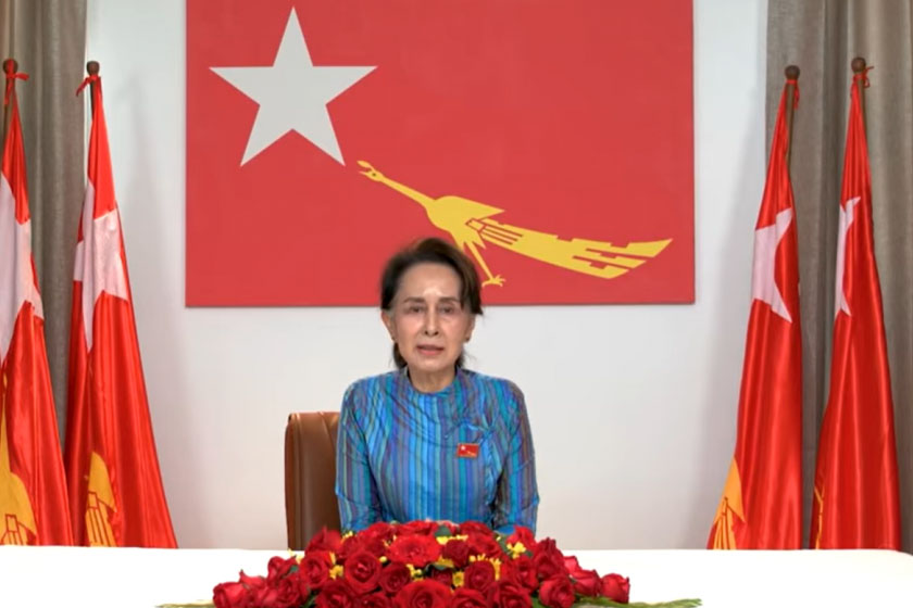 সু চির দল এনএলডির নিবন্ধন বাতিল করতে চায় সামরিক সরকার