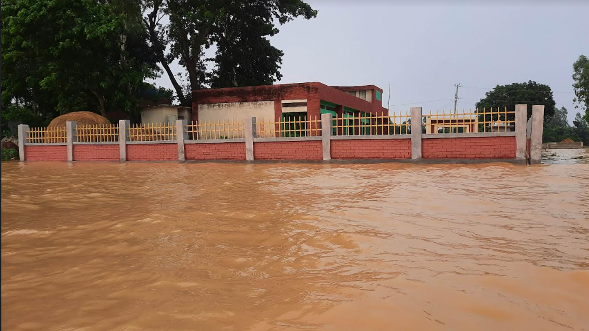 রৌমারীতে আকস্মিক ঢলে পানিবন্দি ২০ গ্রামের মানুষ