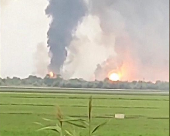 ক্রিমিয়ায় আবারও অস্ত্রাগারে বিস্ফোরণের ঘটনা নাশকতা: রাশিয়া