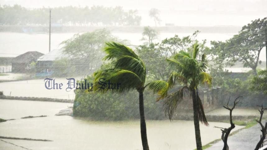 ঘূর্ণিঝড় সিত্রাং: ঝড়ো হাওয়ার গতিবেগ ঘণ্টায় সর্বোচ্চ ৮৮ কিলোমিটার