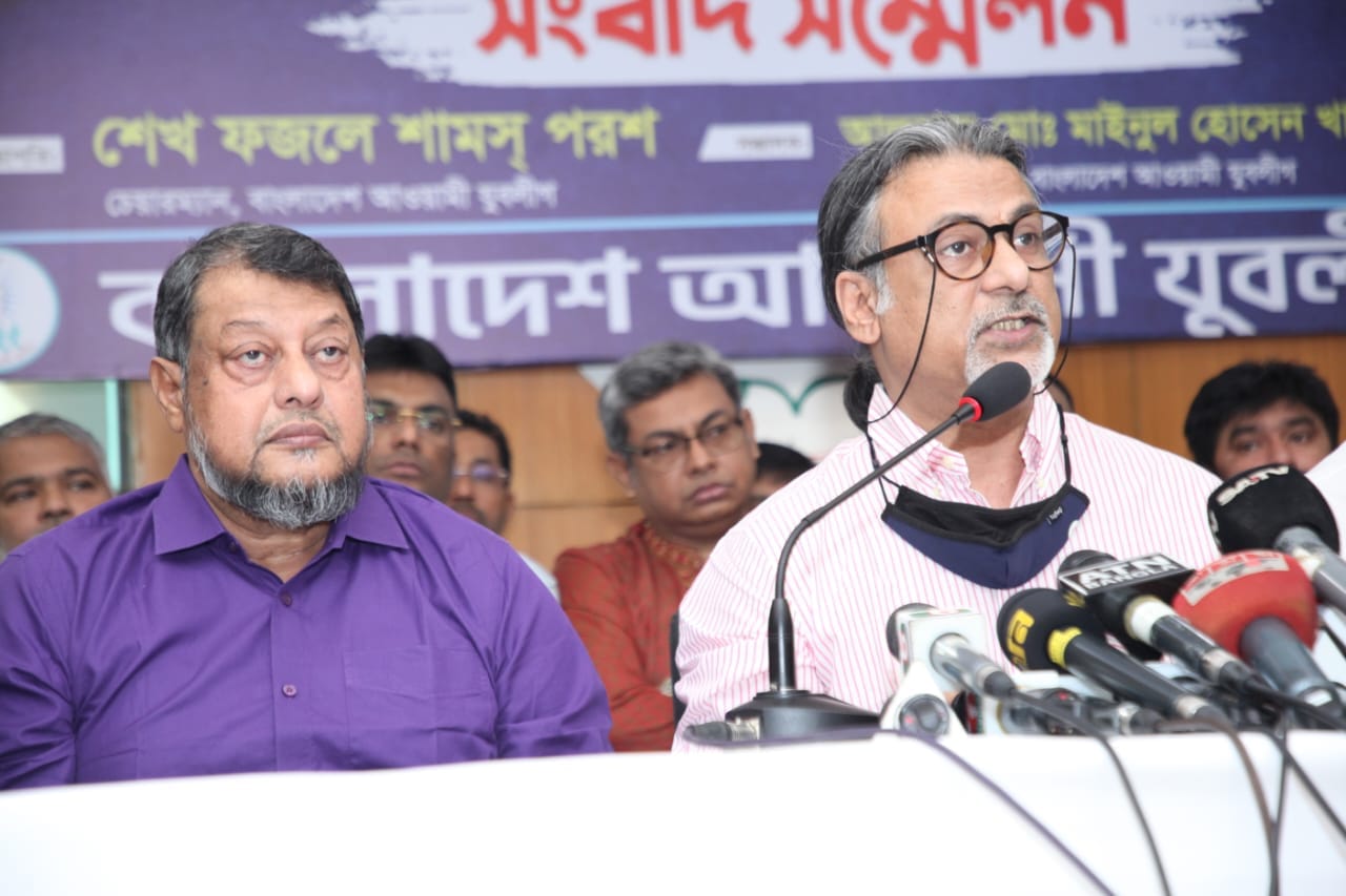 সোহরাওয়ার্দী উদ্যানে যুবলীগের মহাসমাবেশ শুক্রবার