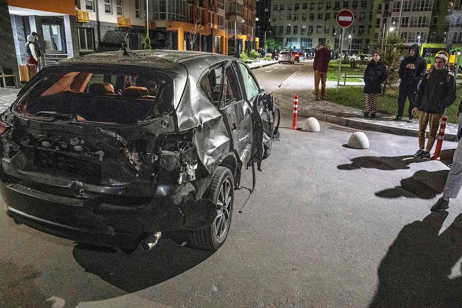 কিয়েভে রাশিয়ার ড্রোন হামলায় আহত ৫, দাবি ইউক্রেনের