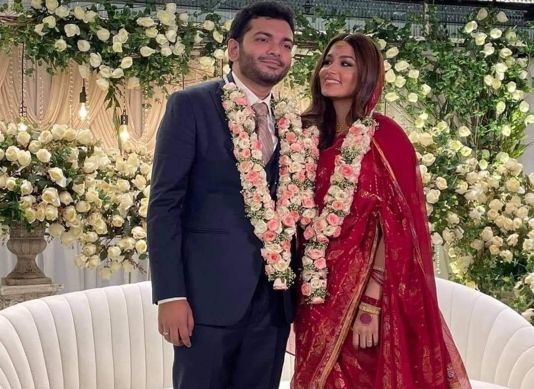 ফারিণের বিয়ের ছবি