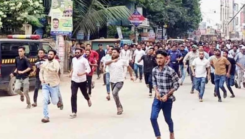 কুমিল্লায় হিন্দু বৌদ্ধ খ্রিস্টান ঐক্য পরিষদের মিছিলে যুবলীগের হামলা, আহত ২