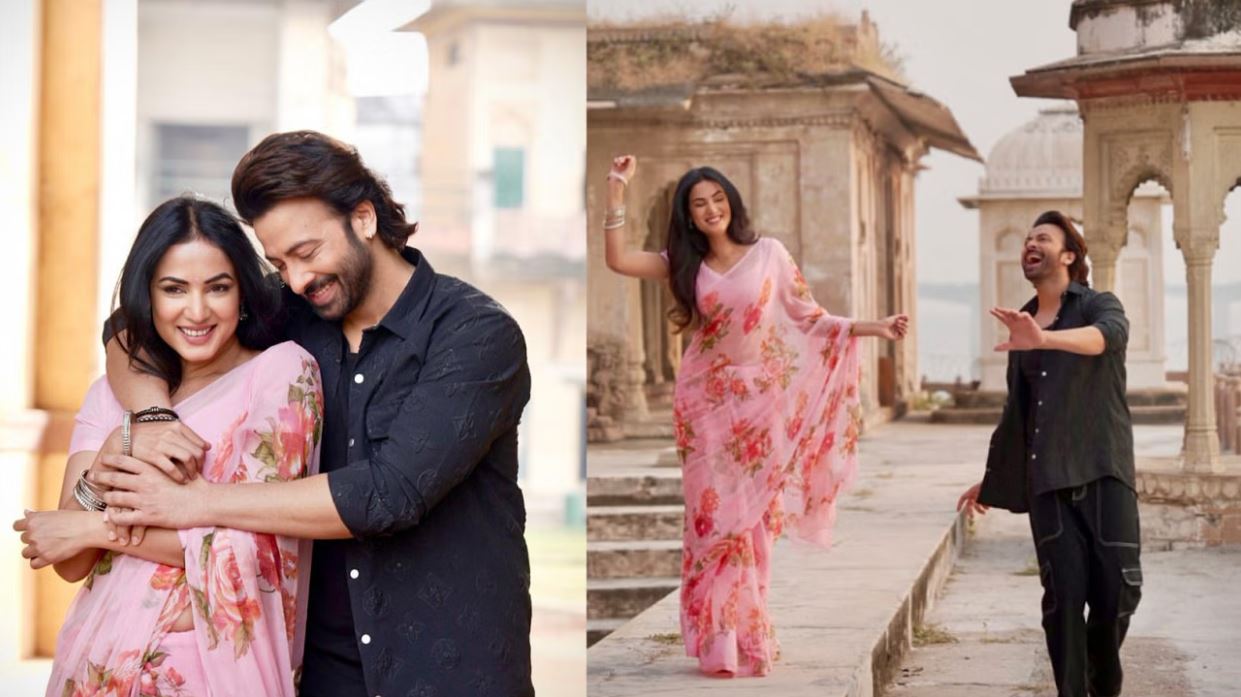 প্রেমের গানের শুটিংয়ে অন্যরকম রসায়নে শাকিব-সোনাল