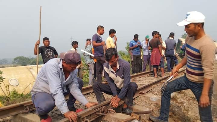 রেললাইন মেরামত হয়েছে, ঢাকা-ময়মনসিংহ ট্রেন চলবে বৃহস্পতিবার থেকে