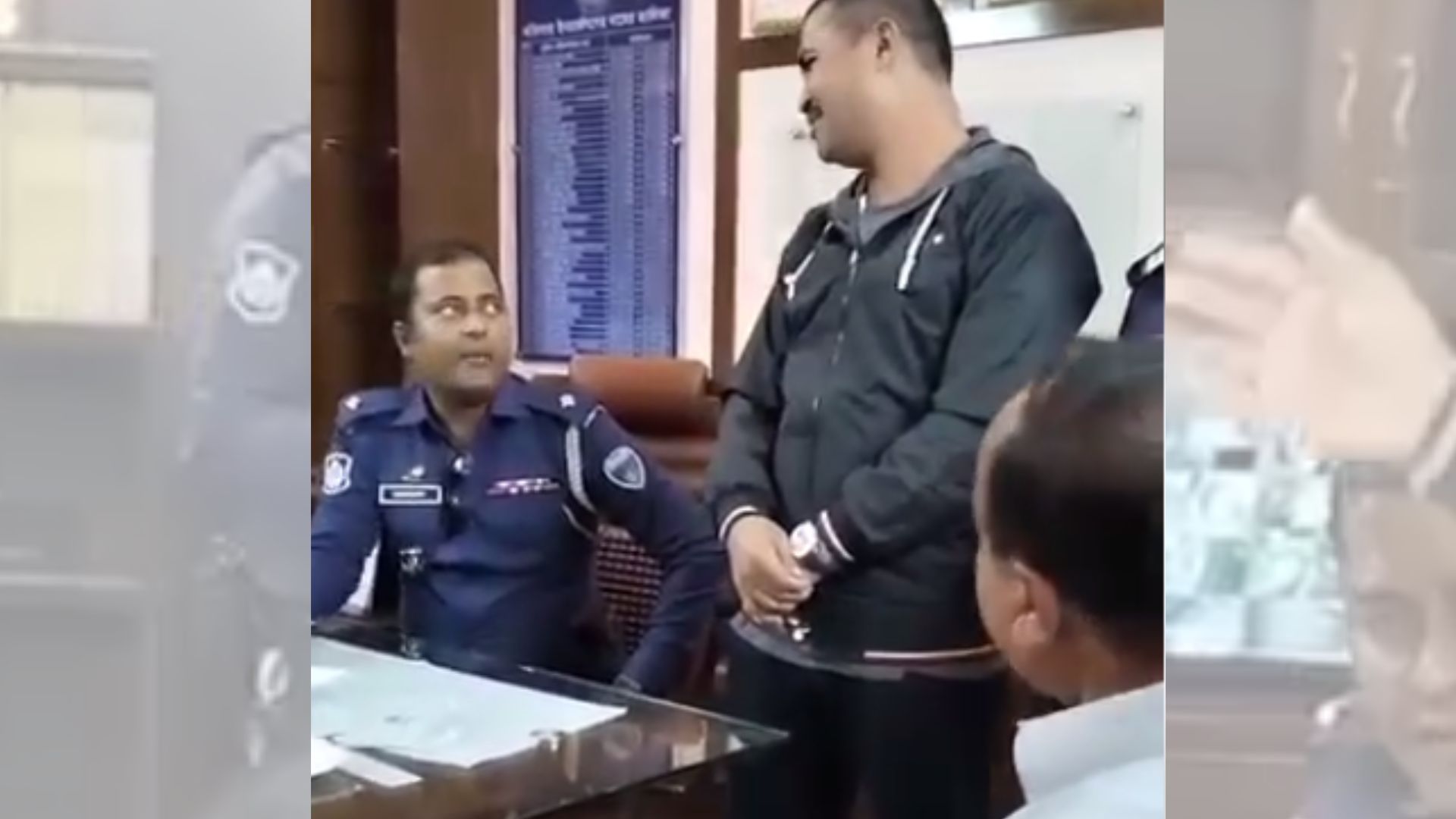 ‘এই থাম’ বাঁশখালীর ওসিকে ধমকালেন ‘হাত কাটার’ হুমকি দেওয়া সেই এমপি মোস্তাফিজ