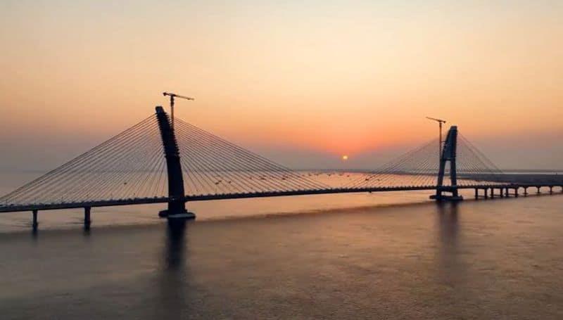 ভারতে ৯৮৯ কোটি রুপি ব্যয়ে দীর্ঘতম ক্যাবল সেতু নির্মাণ