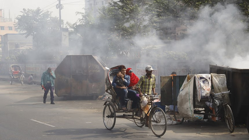 আজও ঢাকার বাতাস সবচেয়ে দূষিত