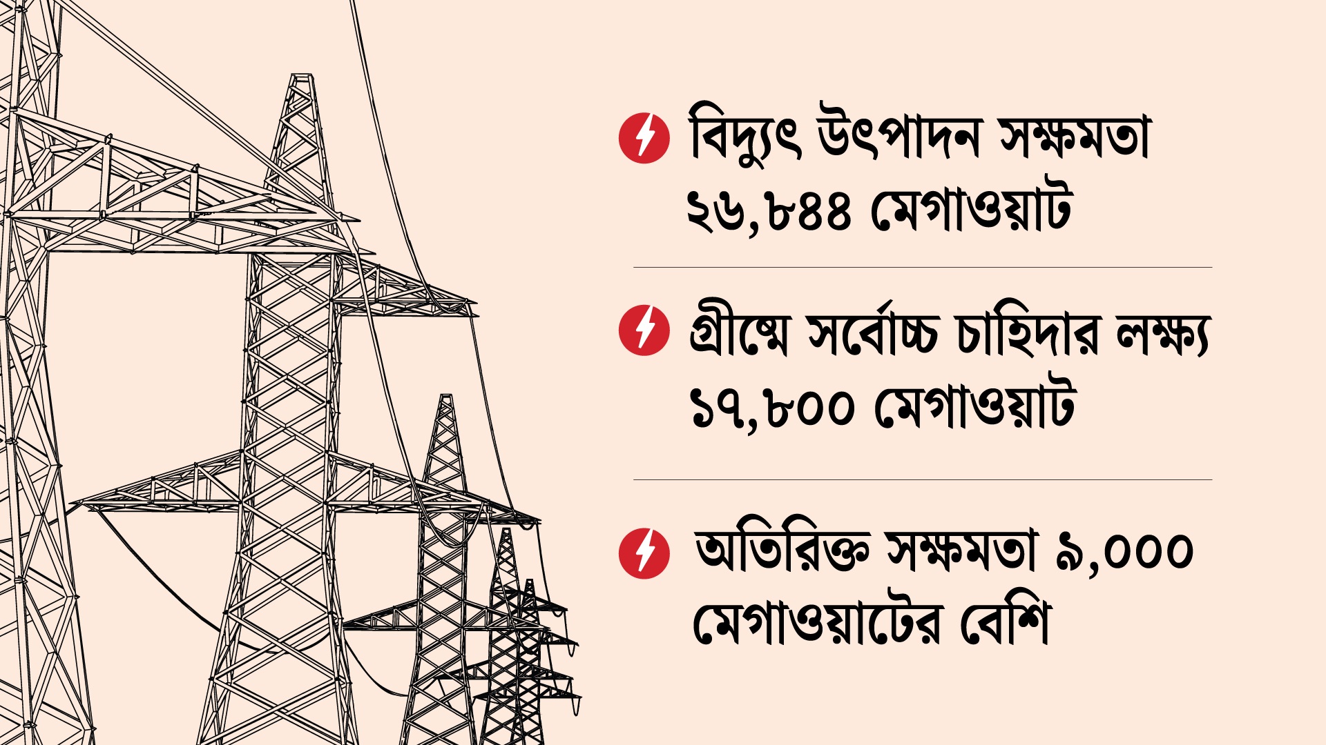 চাহিদার চেয়ে বেশি বিদ্যুৎকেন্দ্র, ক্যাপাসিটি চার্জের বোঝা জনগণের কাঁধে