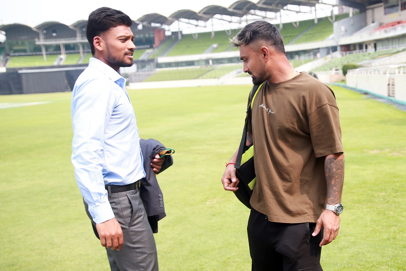 নিজেদের রান না পাওয়ার পেছনে উইকেটের দায় দেখেন শান্ত