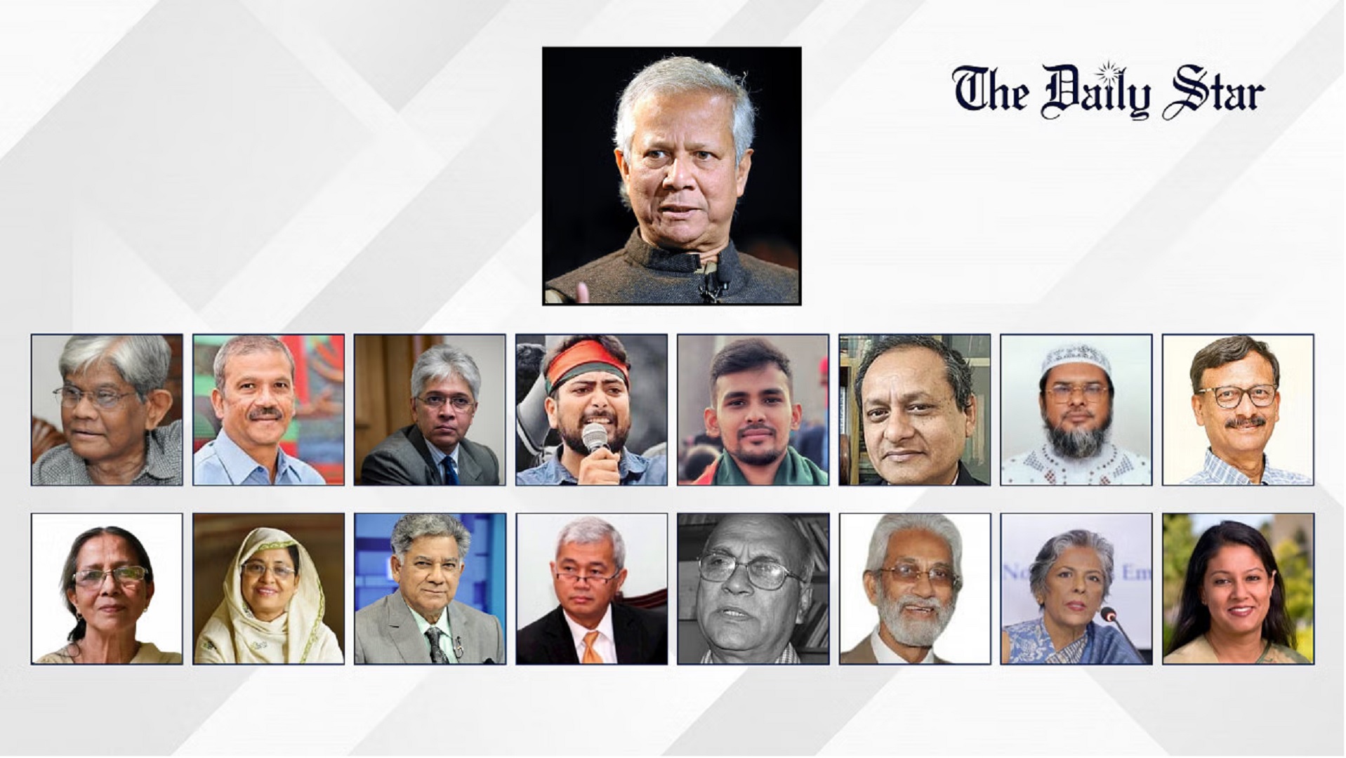 অন্তবর্তীকালীন সরকারে কোন মন্ত্রণালয় কার দায়িত্বে