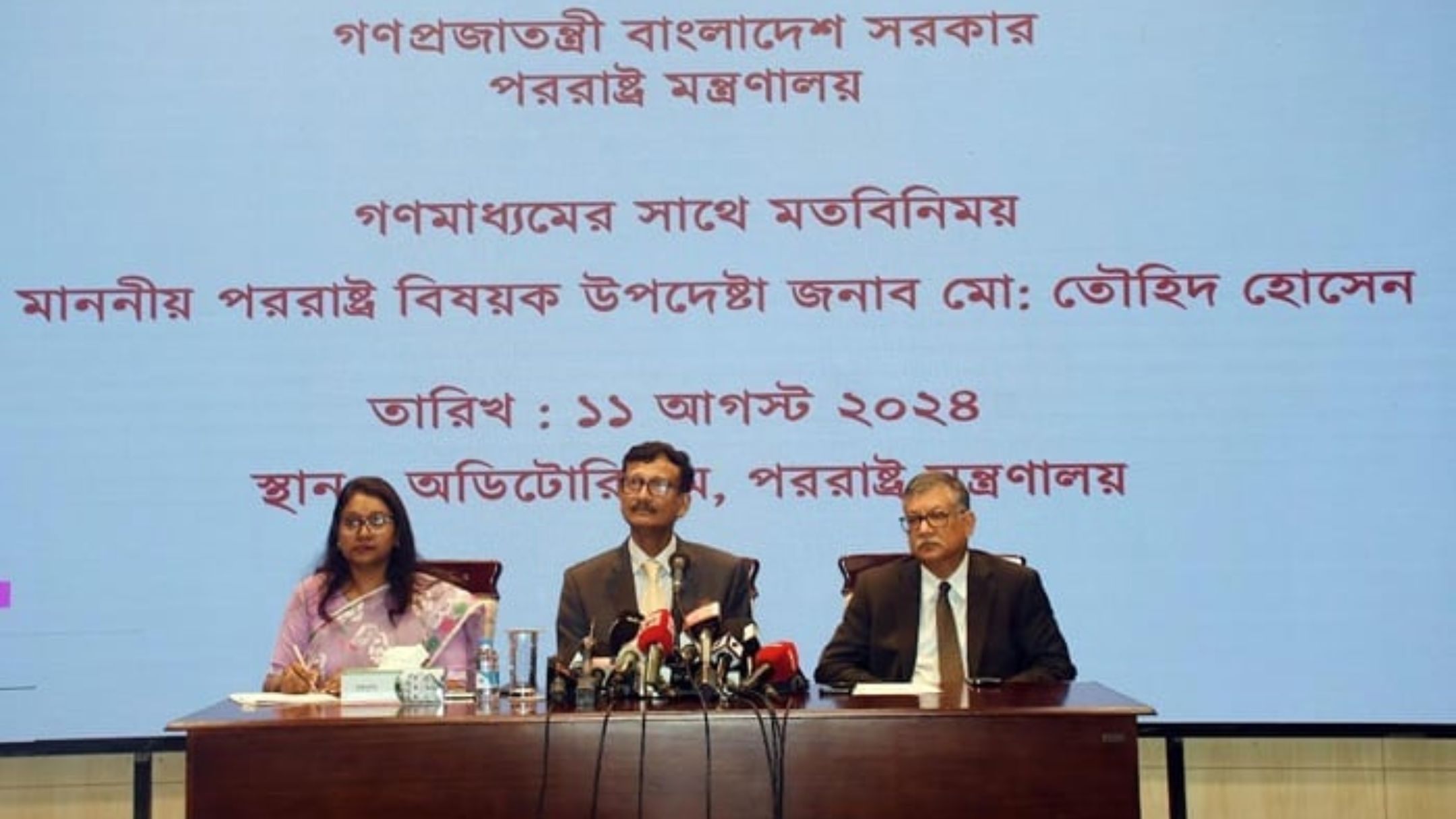 ভারত-চীনসহ সব দেশের সঙ্গে আন্তরিক সম্পর্ক বজায় রাখতে চাই: পররাষ্ট্র উপদেষ্টা