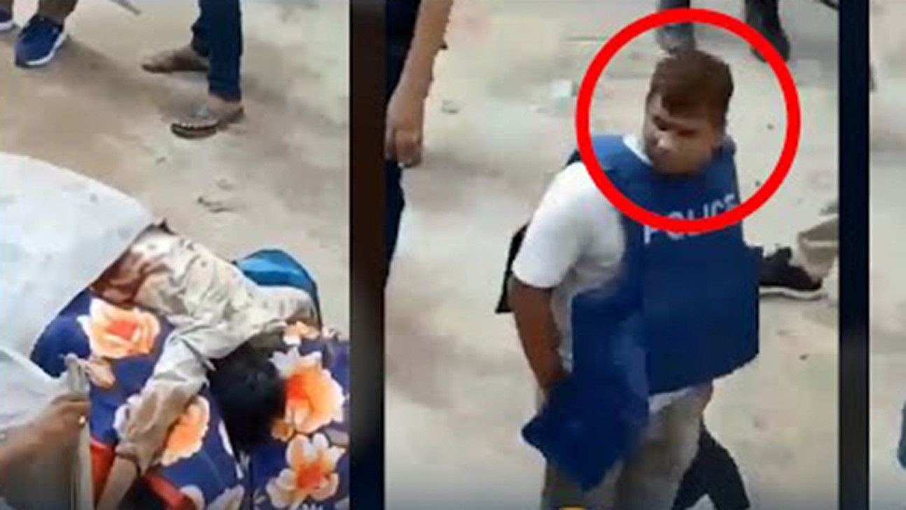 ভ্যানে মরদেহের স্তূপের ভিডিওটি আশুলিয়া থানার পাশের
