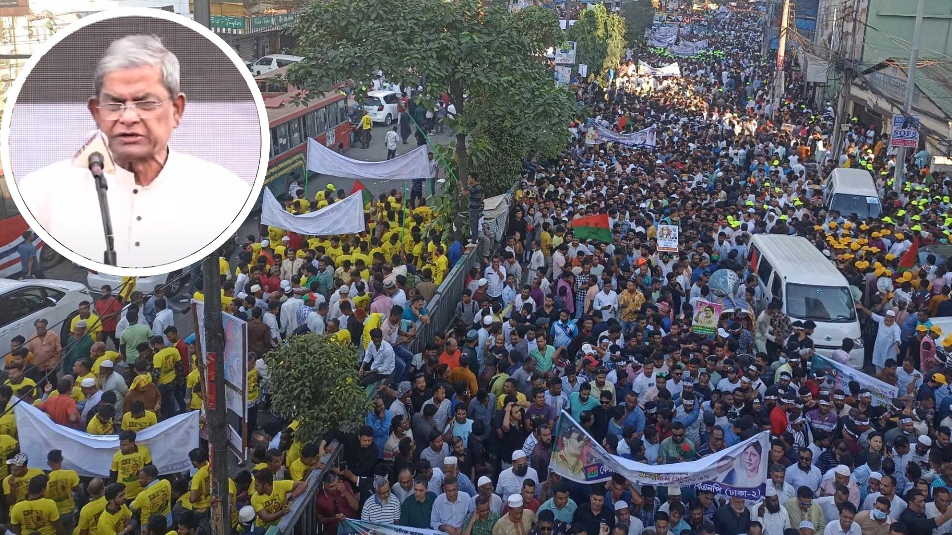 এখানে গণতন্ত্র ছাড়া অন্য কোনো কিছু চলবে না: মির্জা ফখরুল