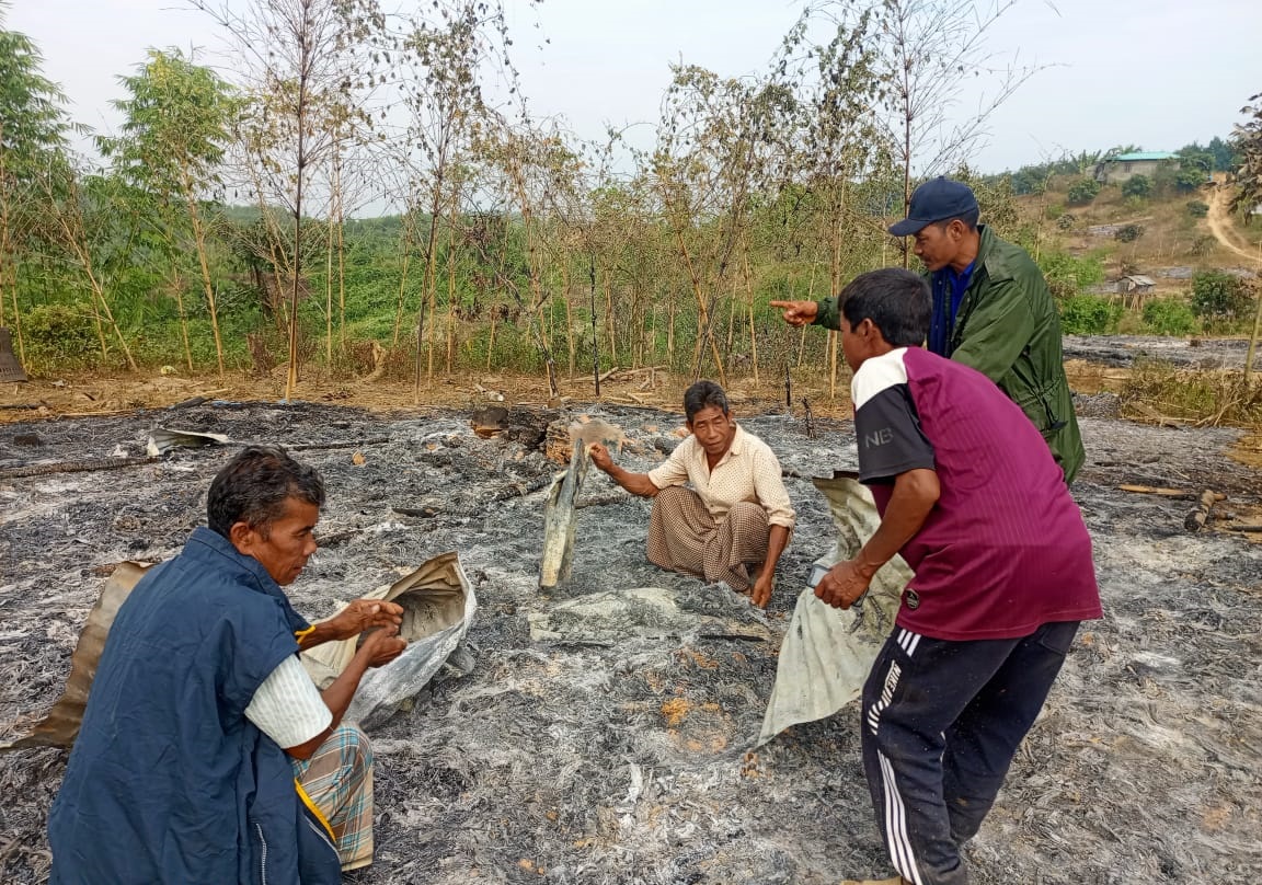 বান্দরবানে বড়দিনের আগের রাতে ত্রিপুরা খ্রিষ্টানদের ১৭ ঘরে আগুন