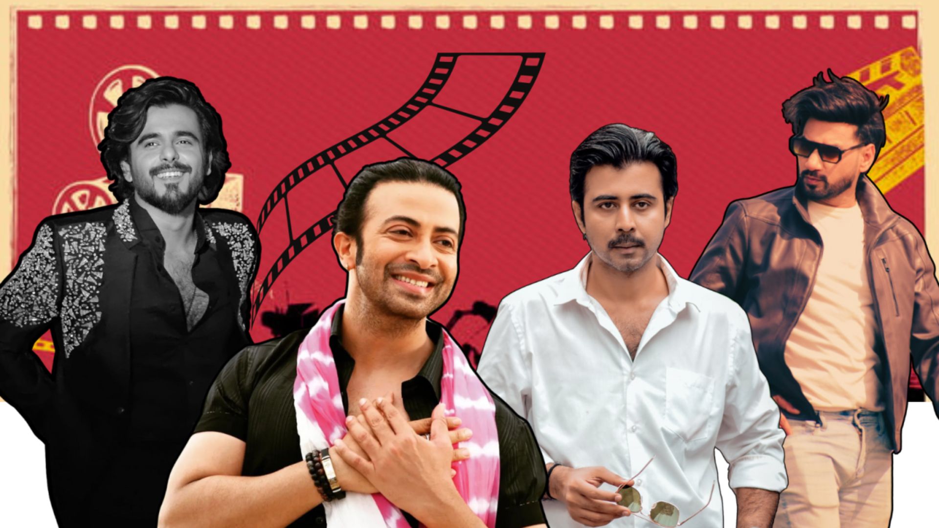 ঈদের সিনেমায় মুখোমুখি ৪ নায়ক