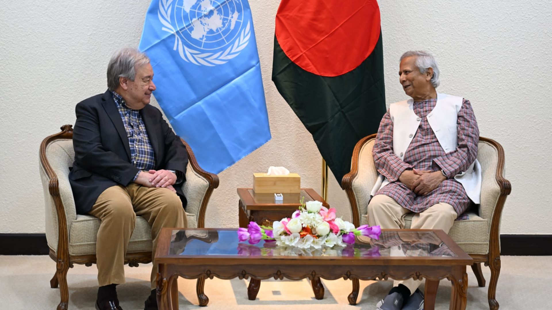 সবার টেকসই ভবিষ্যৎ গড়তে জাতিসংঘকে পাশে পাবে বাংলাদেশ: গুতেরেস