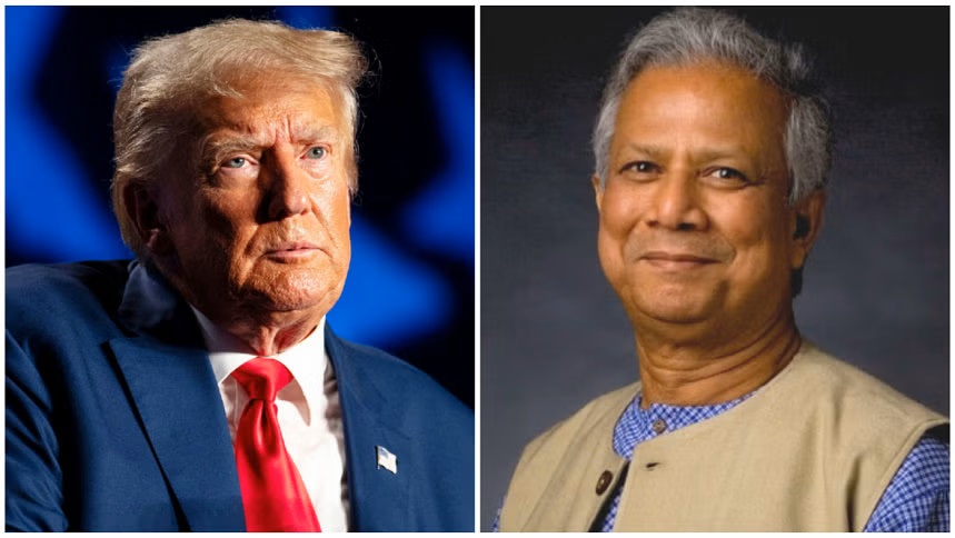 নতুন শুল্ক ৩ মাস স্থগিতের অনুরোধ জানিয়ে ট্রাম্পকে প্রধান উপদেষ্টার চিঠি