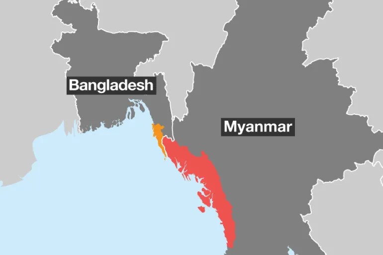 রাখাইনে করিডোর বাংলাদেশের ভেতর দিয়েই কেন?