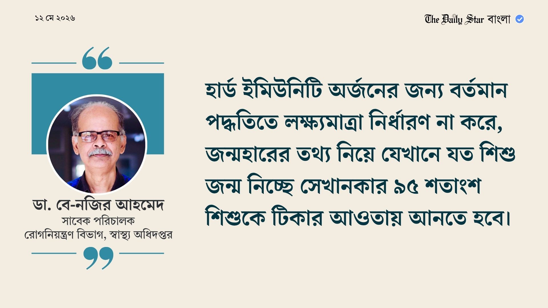 ডা. বে-নজির আহমেদ