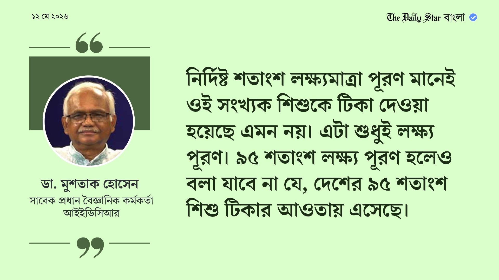 ডা. মুশতাক হোসেন