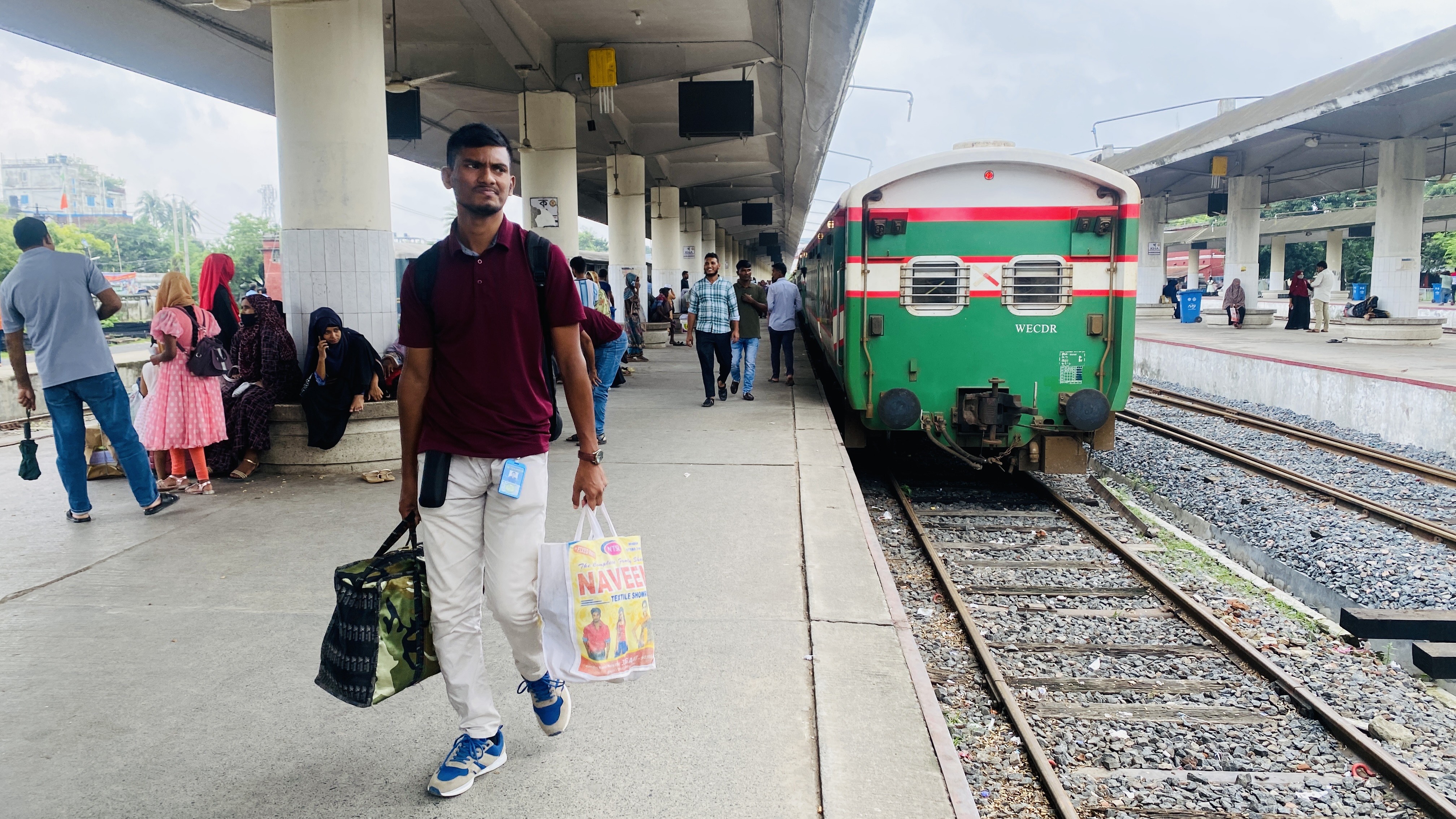 রাজশাহী রেলস্টেশন । ছবি: সোহানুর রহমান রাফি/স্টার