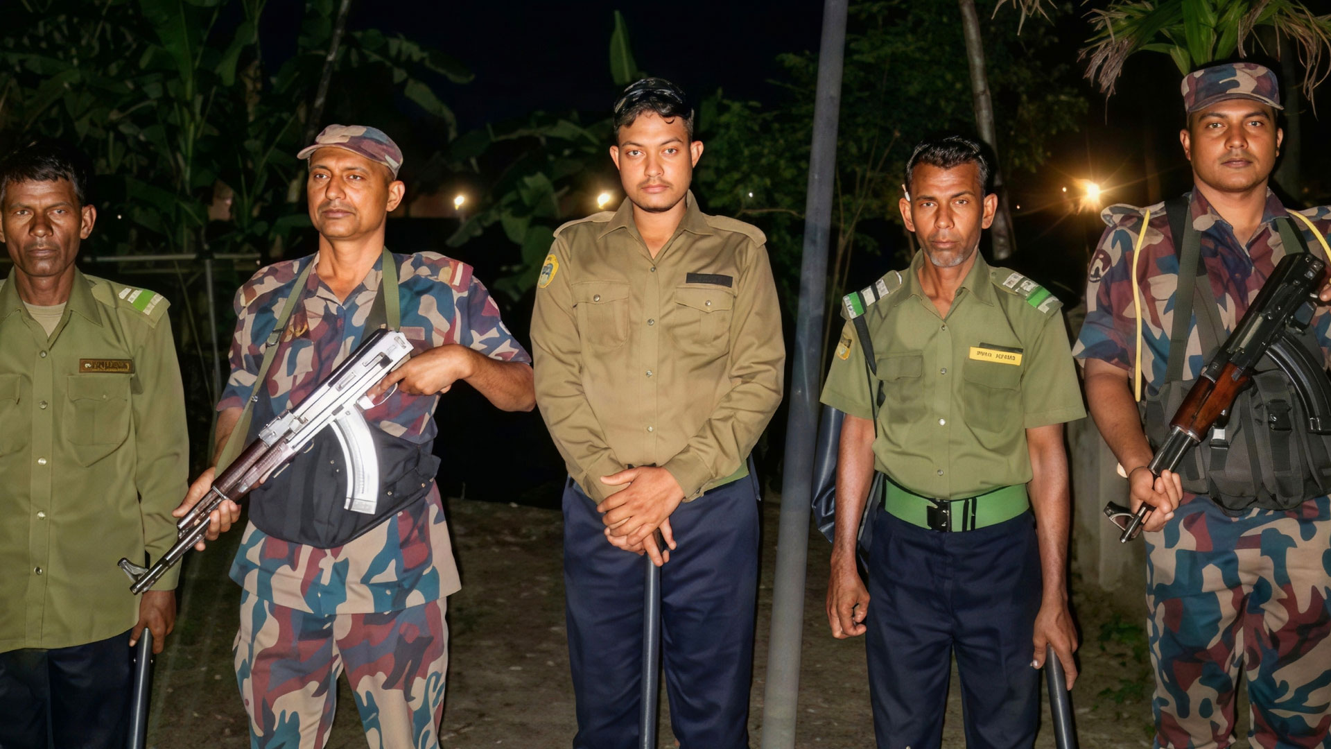 বিজিবির সঙ্গে আনসার সদস্যরাও টহলে রয়েছেন