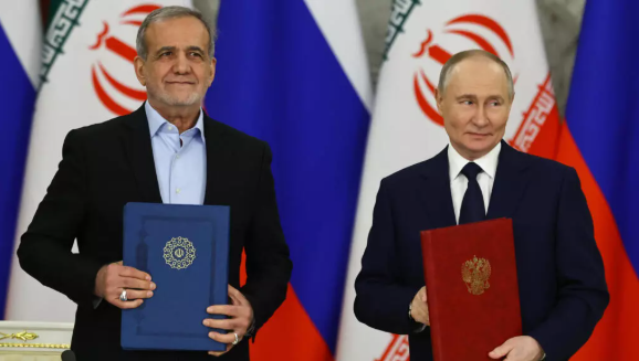 putin and pezeshkian