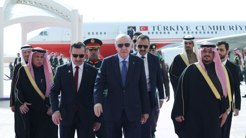 Erdogan in Riad