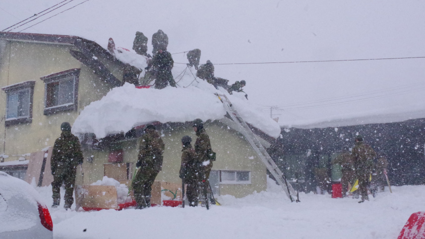 Japan snow