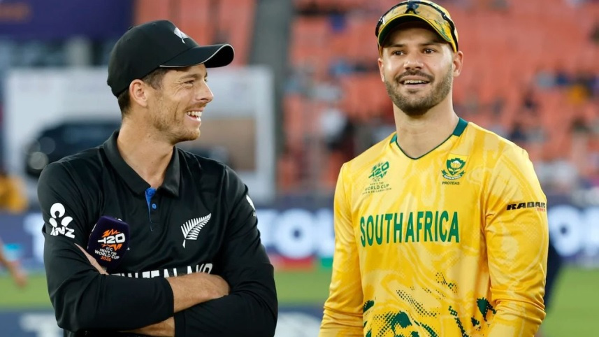 Mitchel Santner and Aiden Markram 