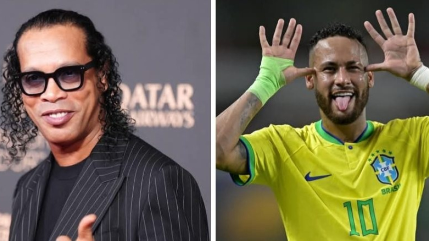 Ronaldinho and Neymar