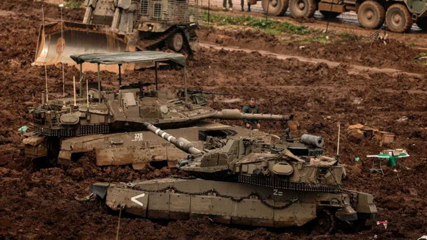 Merkava tanks