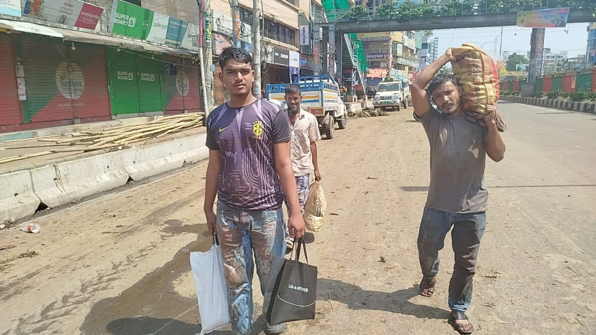 ঢাকায় ‘একদিনের কসাই’। ছবি: স্টার