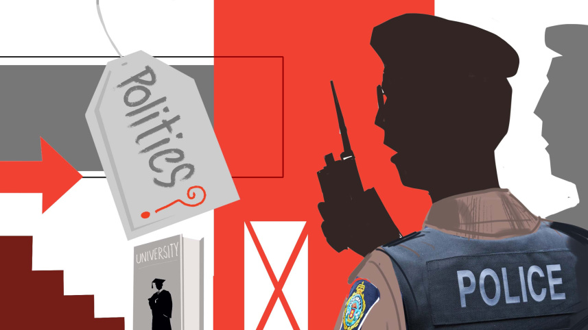 police don’t belong to any party