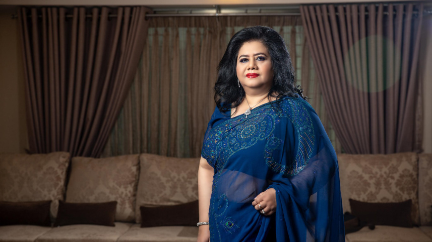 উপমহাদেশের প্রখ্যাত সংগীতশিল্পী রুনা লায়লা। ছবি: স্টার