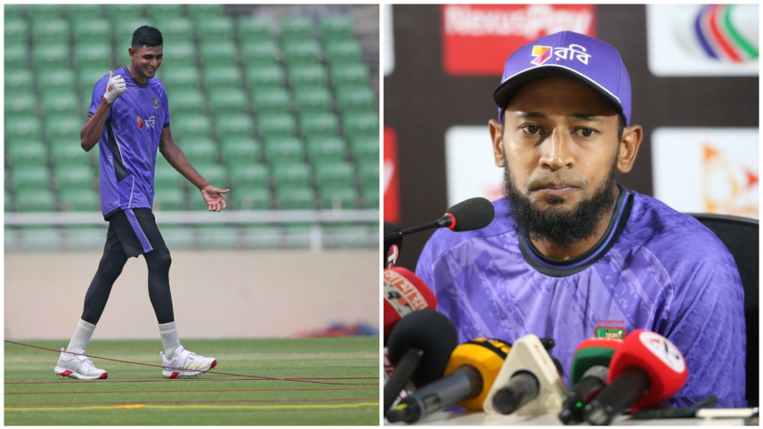 Nahid Rana and Mushfiqur Rahim