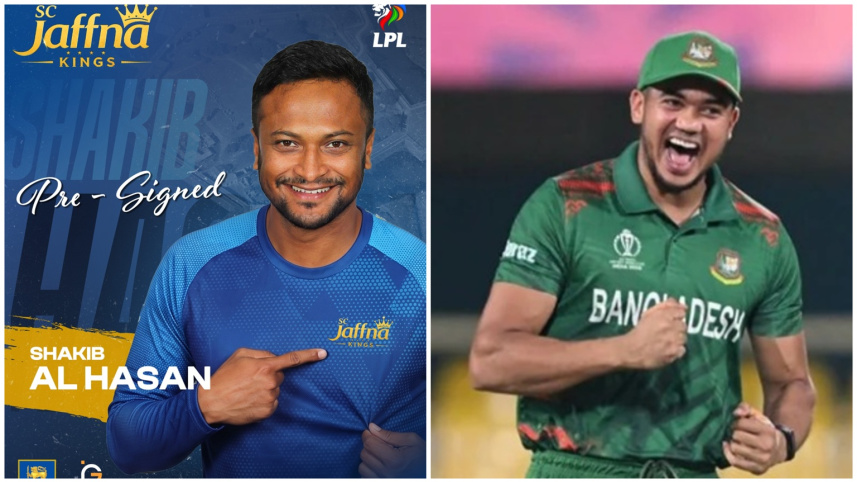 Shakib Al Hasan & Taskin Ahmed