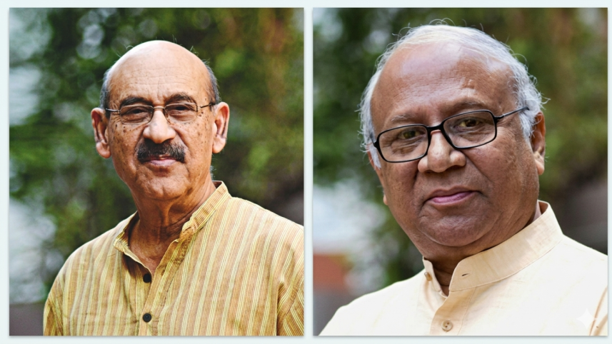 আবুল হায়াত ও আতাউর রহমান। কোলাজ ছবি: জেমিনাই