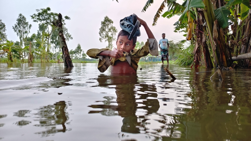 কুড়িগ্রামে বন্যা