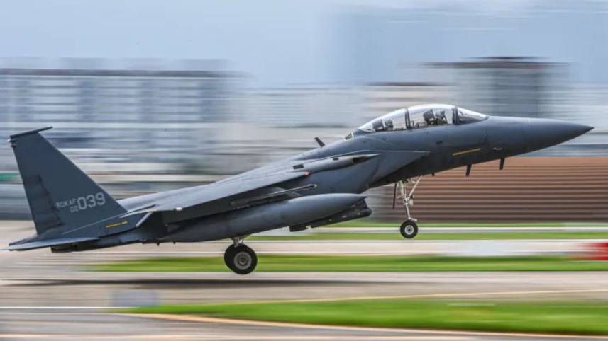 South Korean Fighter Plane