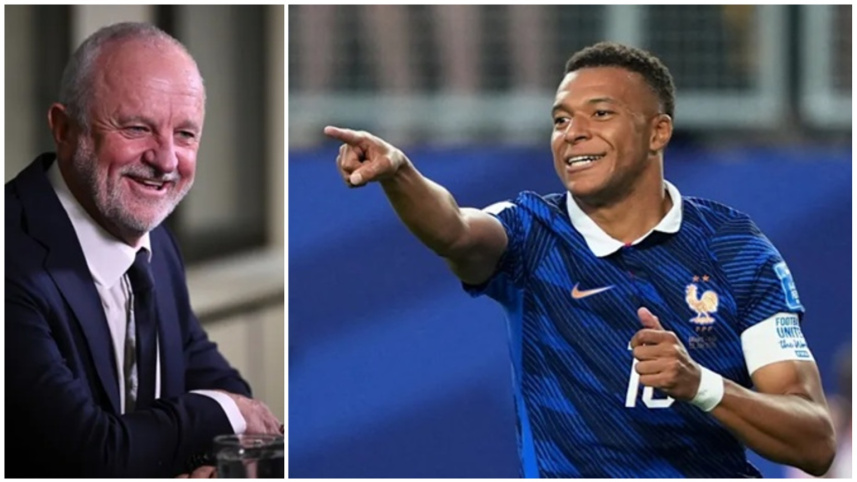 Graham Arnold and  kylian mbappé