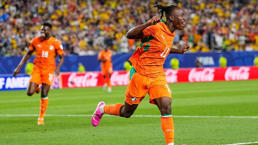 ivory Coast edge Ecuador