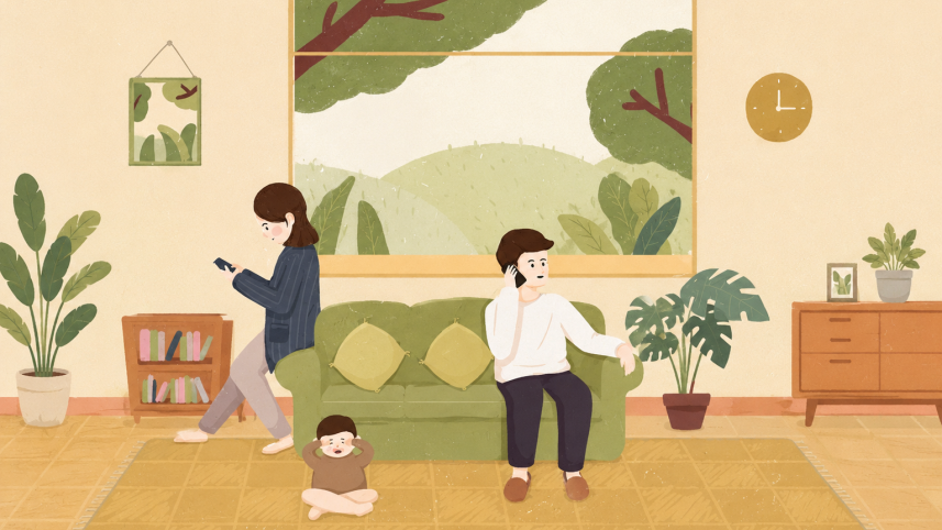 parents mobile addiction
