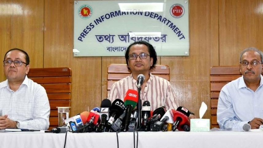 সংবাদ সম্মেলনে জাহেদ উর রহমান